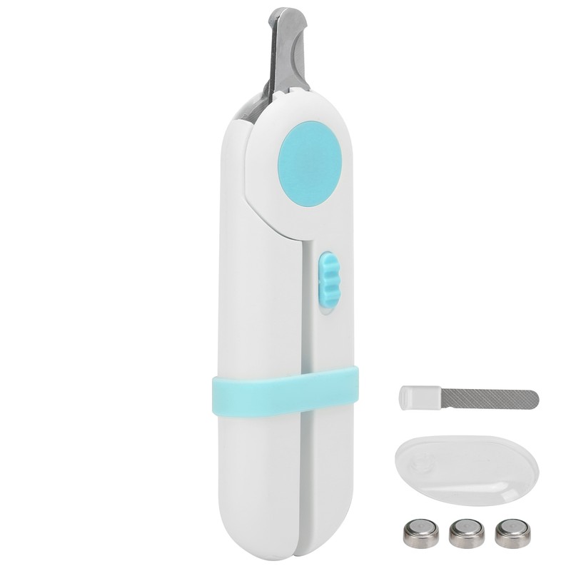 LED Pet Nail Clippers Durable Avoid Over Cutting Pet Nail