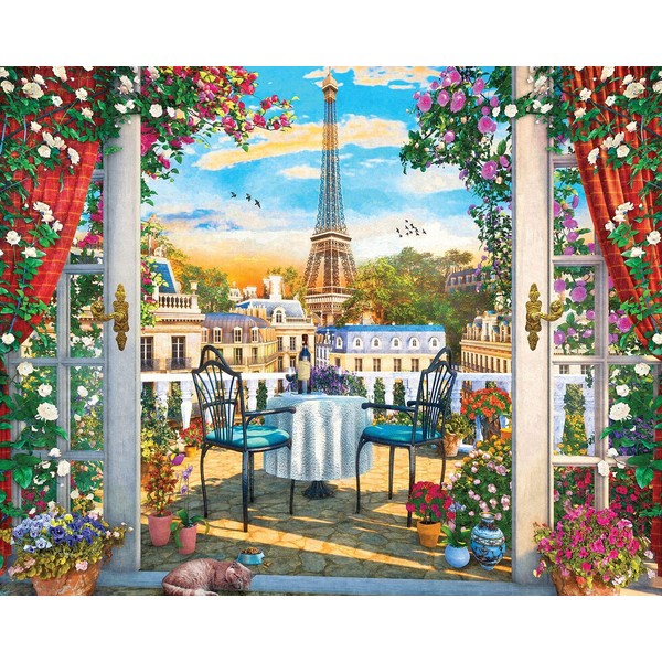 Springbok 1000 Piece Jigsaw Puzzle Luxurious Lookout - Made in USA