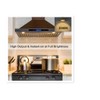 PAR20 7W LED Range Hood Light,E26 120V Dimmable Warm White