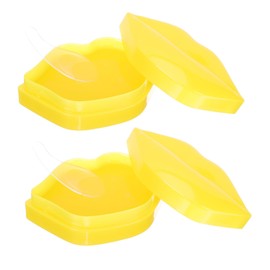 Baluue 2 Boxes Moisturizing Lip Mask Exfoliating Lip Masks for Hydration and Care for Home Travel Use