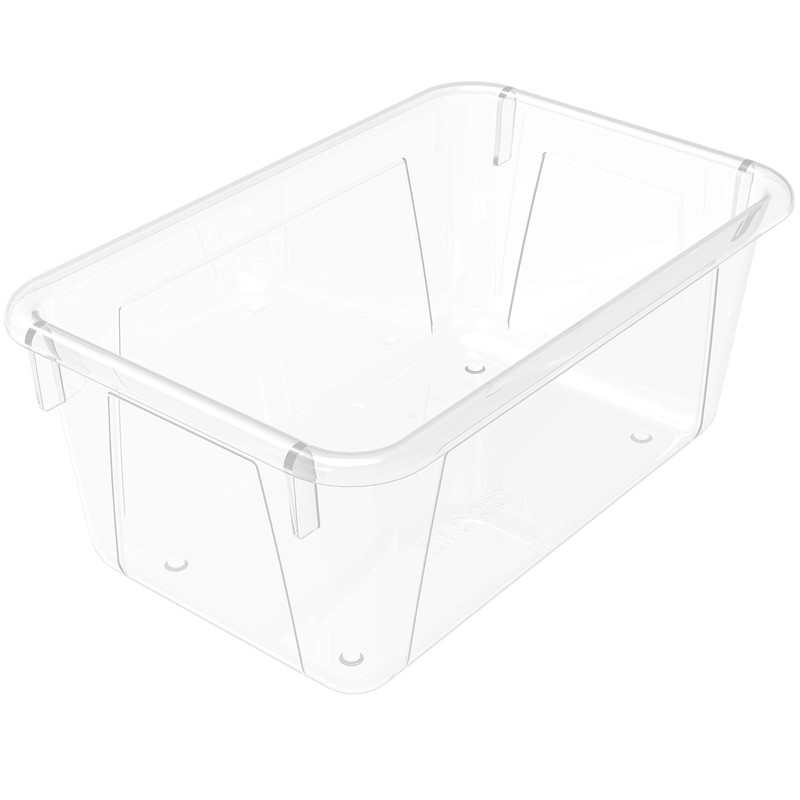 Storex Small Cubby Bins – Plastic Storage Containers for Classroom,