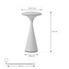 Lindby Evelen dimmable (Modern) in White (1 Light Source,) from