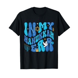 In My Hanukkah Era Happy Chanukah Jewish Pajamakah Men Women T-Shirt