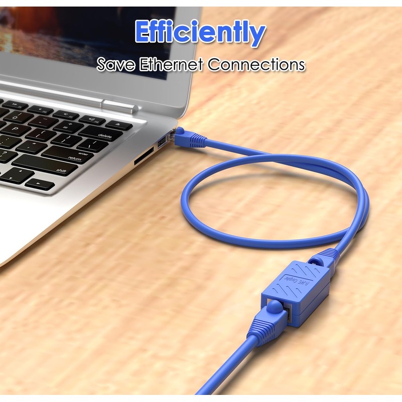 ZUZONG RJ45 Coupler Ethernet Extension Connector, Cat7 Cat6 Cat5e Ethernet