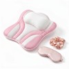 Kadiby Pink White Bath Bathtub Pillows for Tub Head and