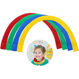 4 Pieces Necklaces Cloth Necklaces Sensory Bands Terry Cloth Necklace Durable and Absorbent Alternative to Clothing， Reusable, Washable