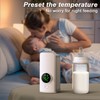 Portable Bottle Warmer,Travel-Friendly,Fast-Heating,Cordless & Rechargable,Baby Bottle Warmer,Comfortable Feeding Bottle Warmer