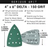 Serious Grit - 150 Grit 4" x 6" Delta (100mm