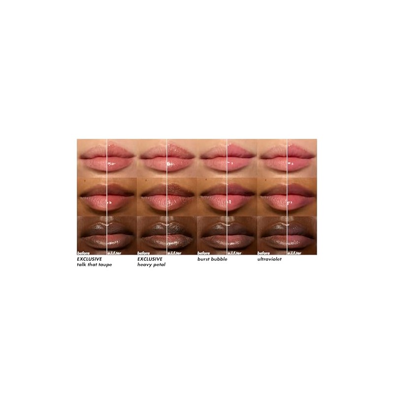 e.l.f. Cosmetics Glow Reviver Set de Aceites Labiales Efecto Voluminizador