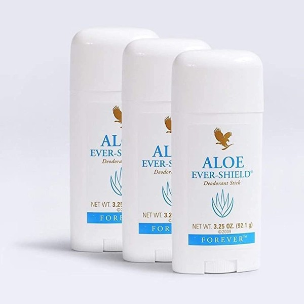 Forever Living Aloe Ever Shield Deodorant, 3 pack (3 x 3.25 oz)