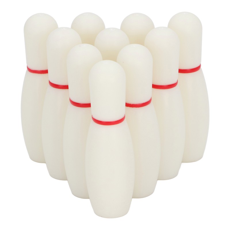 Kids Bowling Set Educational Interactive Resin with 10 Bowling Pins