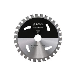 Bosch Professional Circular Saw Blade Standard (for Steel, 136 x 20 x 1.6 mm, 30 teeth; Accessories: Cordless Circular Saw)