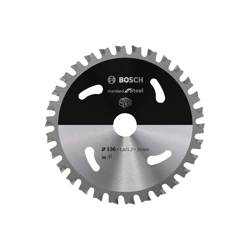 Bosch Professional Circular Saw Blade Standard (for Steel, 136 x