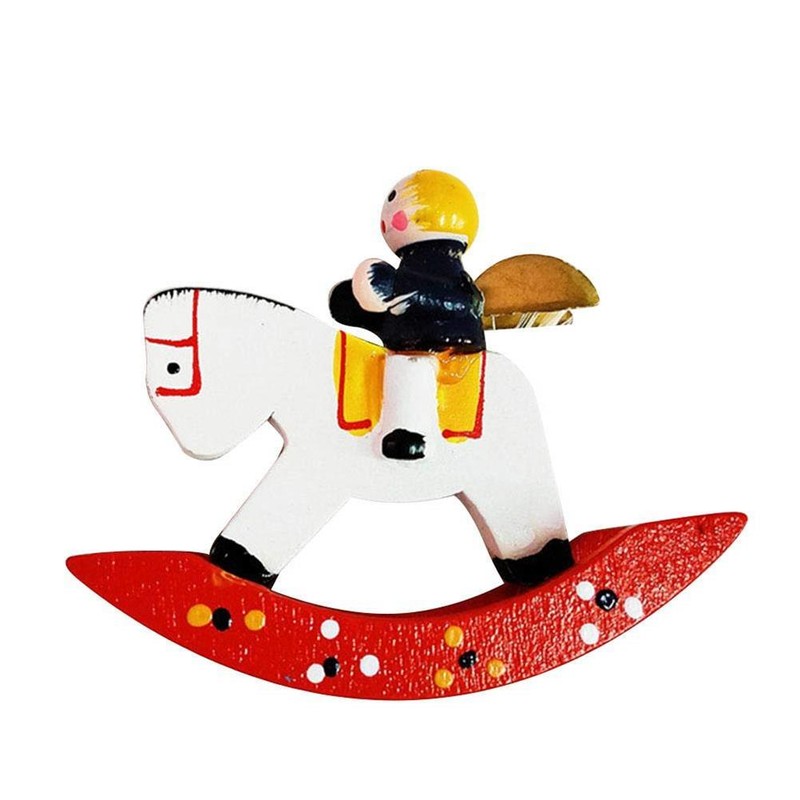 48pcs Christmas Tree Hanging Ornament Wooden Handmade Christmas Tree Figures
