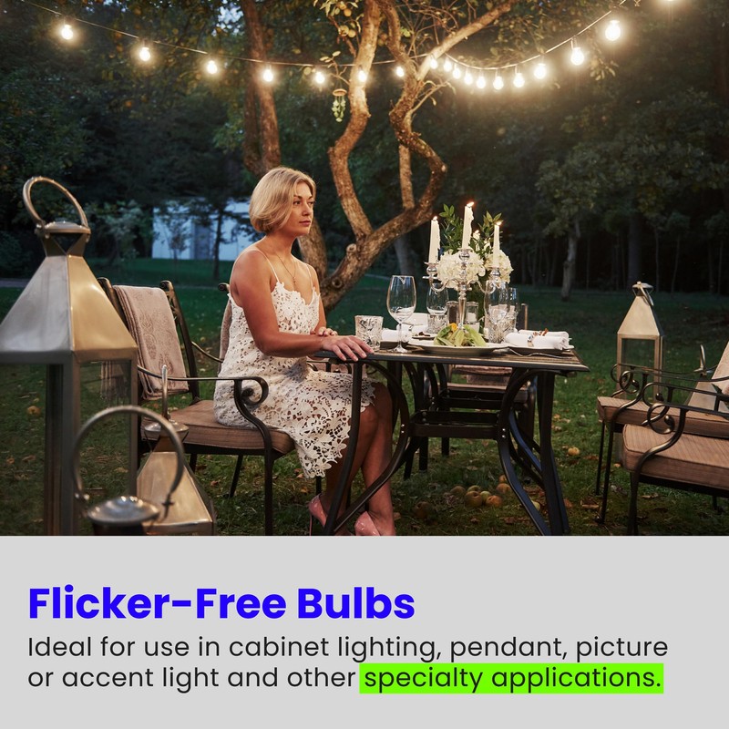 Feit Electric BPS14/SU/LED Non-Dimmable Led Bulb, 1.5 W, 120 V,