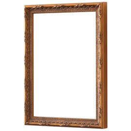 Larson Jules Petit Carre A5 (Medium Format = Inner Dimensions 5.0 x 8.3 inches (152 x 212 mm)), Includes Postcard Insert Mat (Window Dimensions 3.7 x 5.6 inches (94 x 142 mm), Gold LJC-LJPF20A5