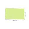 OHPHCALL 100pcs English Learning Cards Name Note Cards Corner Blank