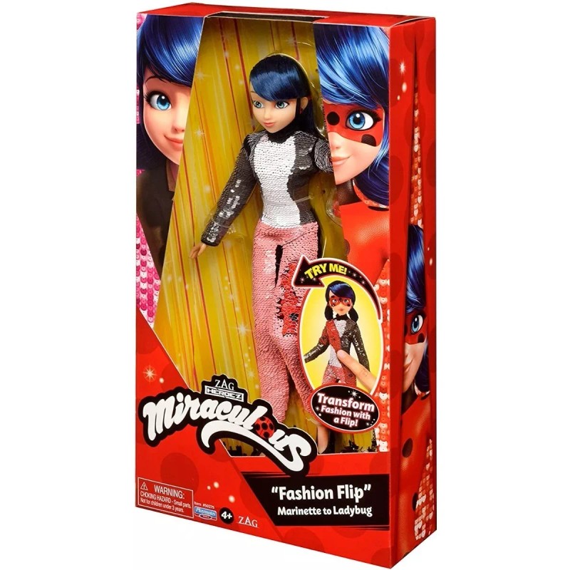 Miraculous Muñeca Ladybug Miraculous Fashion Doll Transformacion P50375