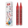 TFIVE Red Paint Marker Paint Pens - 2 Pack Acrylic