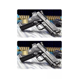 DONQNT Designs 2 Premium Print Wilson Combat EDC X9 Bank Card Vinyl Skin Small Chip
