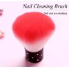Nail Art Brocha Bledo Para Limpiar Polvo Uñas Rubor Sombra