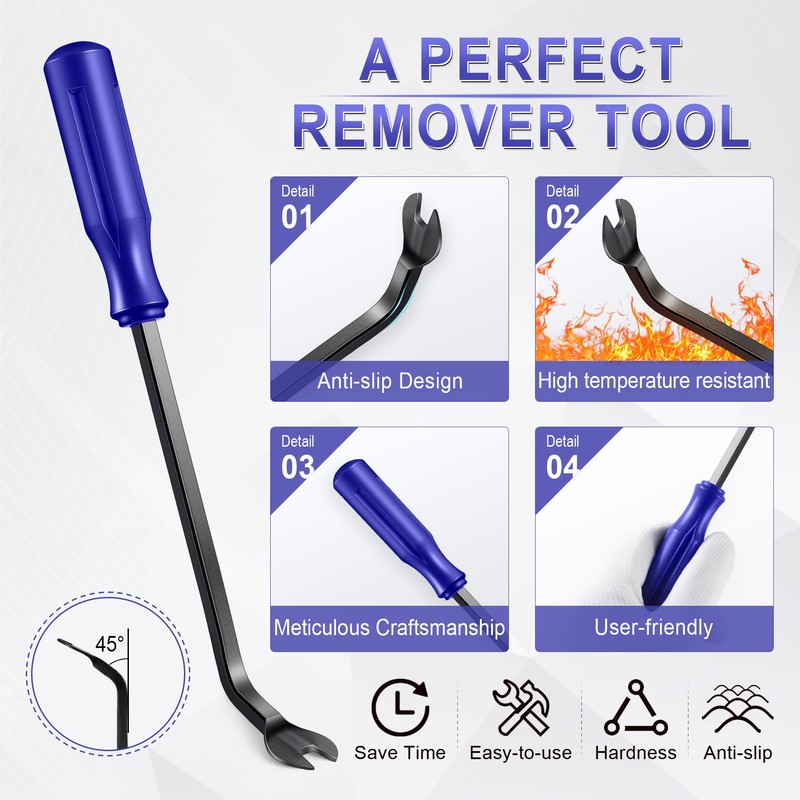 LivTee 5 pcs Auto Trim Removal Tool Kit, No Scratch
