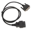 OBDII Diagnostic Cable 12V High Flexibility Code Reader Cable for