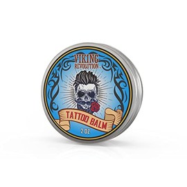 Tattoo Care Balm for Before, During & After the Tattoo- Natural Tattoo Aftercare, Cream, Lotion by Viking Revolution