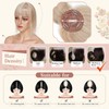 Elailite Real Human Hair Toppers for Thinning Hair Women with
