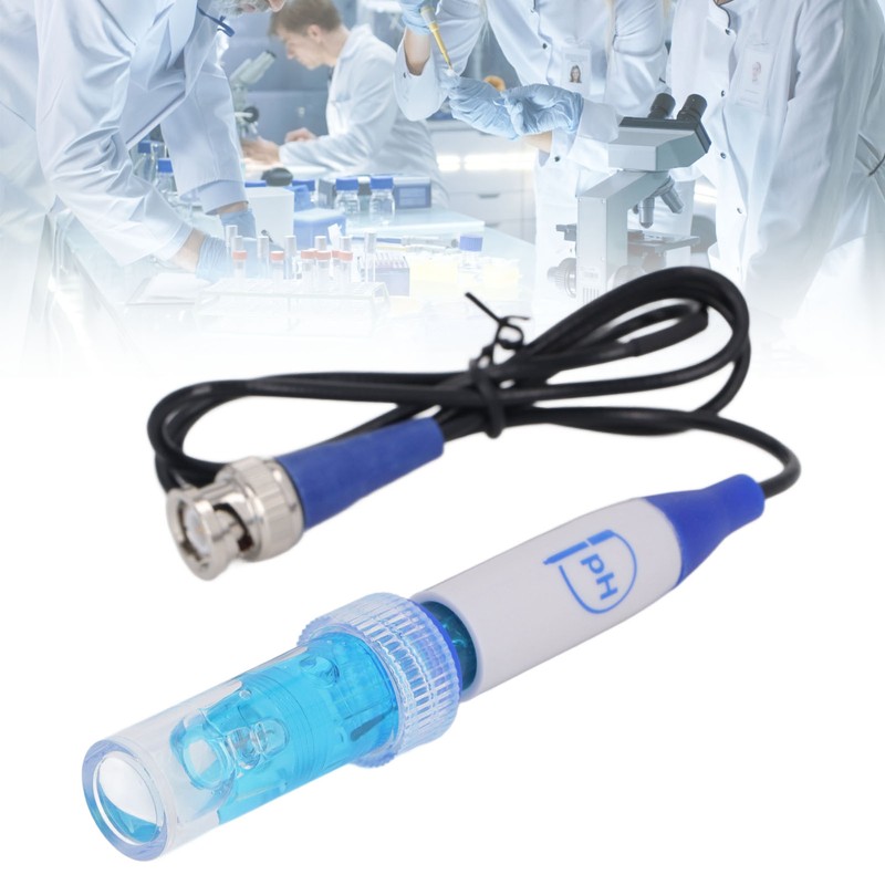 Replacement PH Electrode Rechargeable PH Electrode Probe BNC Connector for