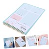 Gadpiparty Daily Study Planner Notepad for Homeschool Lightweight Appointment Notepad