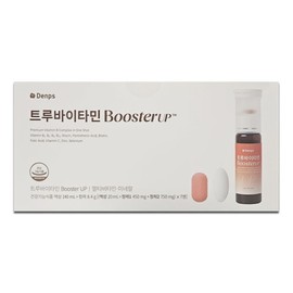 Denps True Vitamin Booster Up (20ml liquid + 450mg tablets + 750mg tablets) x 7 packs (2 ESC) / 덴프스 트루바이타민 부스터 업 (액상20ml + 정제450mg + 정제750mg) x 7개입 2개 ESC