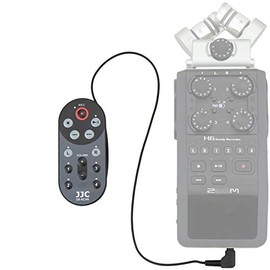 JJC H6 Cable Wired Remote Control Commander for Zoom H6 & H6 All Black 2020 Version Handy Portable Digital Recorder Replaces Zoom RCH-6 Controller - Cable Length: Approx 1.4m / 4.6 Feet