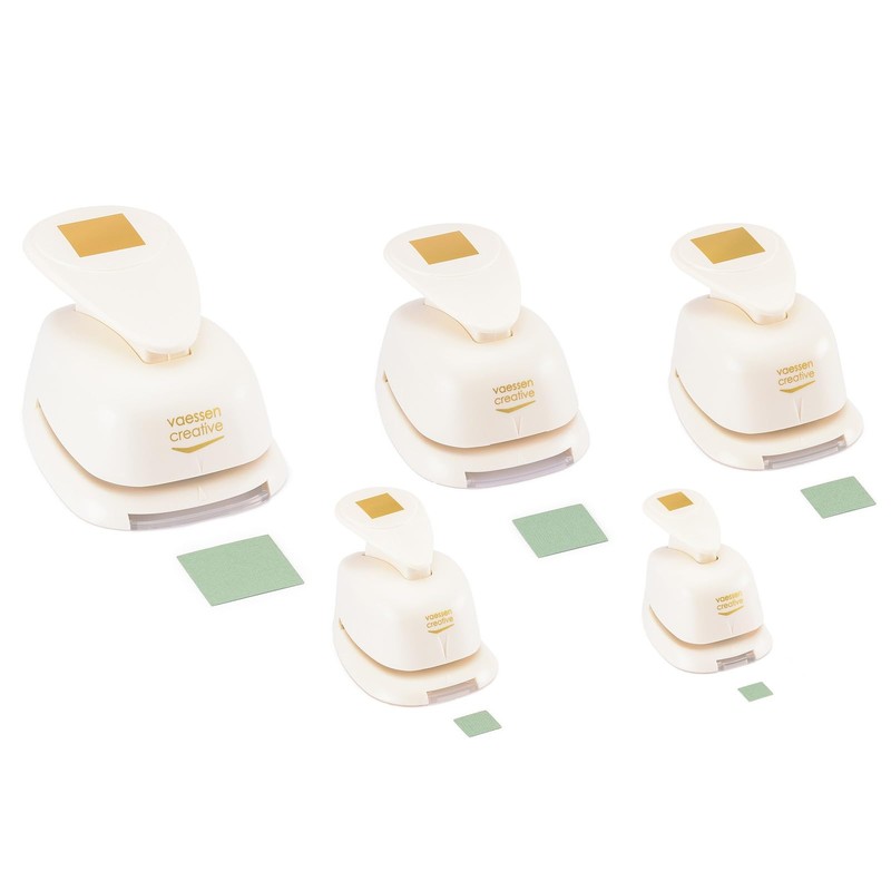 Vaessen Creative Punch Set – Motif Punch – Square –