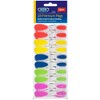 DLux Washing Line Pegs Strong Soft Rubber Grip Clothes Line