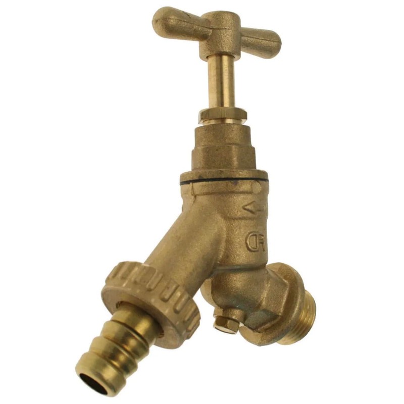 WRAS Outside Tap with Double Check Valve 1/2'' - Garden