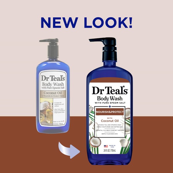 Dr Teal's Dr Teal's Body Wash with Pure Epsom Salt,