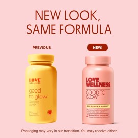 Lover Wellness Love Wellness Good to Glow Collagen Supplement for Clear Skin 60 Count