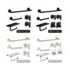 5PCS Bathroom Hardware Set Towel Bar Toilet Paper Holder 2