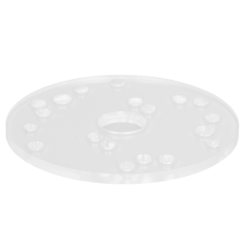 Universal Router Plate Kit Acrylic Baseplate for Bosch 6 1/2in