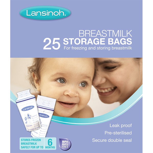 Lansinoh Breast Milk Storage bags X 25