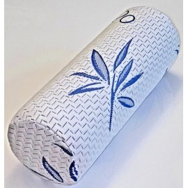 Bamboo Cylinder Neck Roll Cervical Bolster Round Bamboo Pillows Neck and Back Support - Cylinder