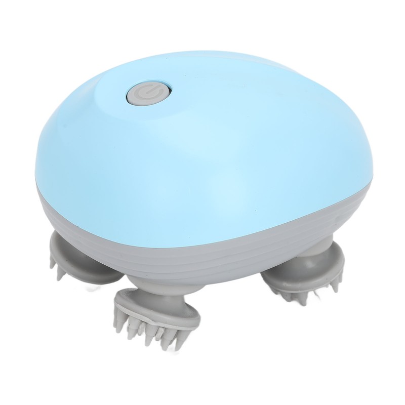 Electric Scalp Massager 4 Paws Rechargeable Head Massager Portable Multifunction