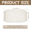 2 Pcs 11.8 x 20 Inch Macrame Fruit Hammock for