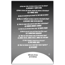 Emotional Rescue Niece Christmas Card, Funny Christmas Card Niece, Xmas Card for Niece,Multi,159x235mm