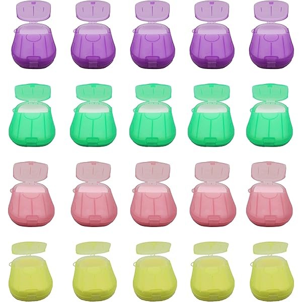 Paper Soap Sheets Assorted 20 Pack (20 Sheets Per Pack)
