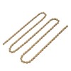 Mountain Bike Chain 10 Speed High Carbon Steel Gold Hollow