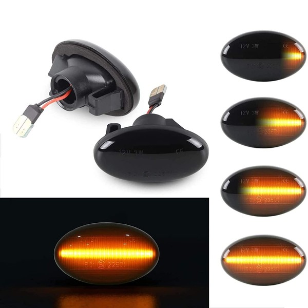 OZ-LAMPE Dynamic Side Indicator for Smart W450 W452 A-Class W168