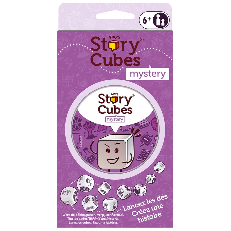 Zygomatic Story Cubes: Mystery Storytelling Dice Game Creativity Ages 6+