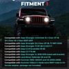 Auto Buero 2PCS 7 inch Led Headlight Round H6024 Led